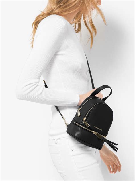 michael kors rhea mini backpack sale|Michael Kors rhea colorblock backpack.